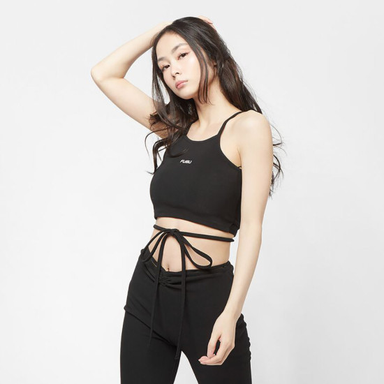 FUBU Γυναικεία αμάνικη μπλούζα Corporate Ribbon Top